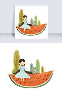 吃瓜娱乐素材图片大全